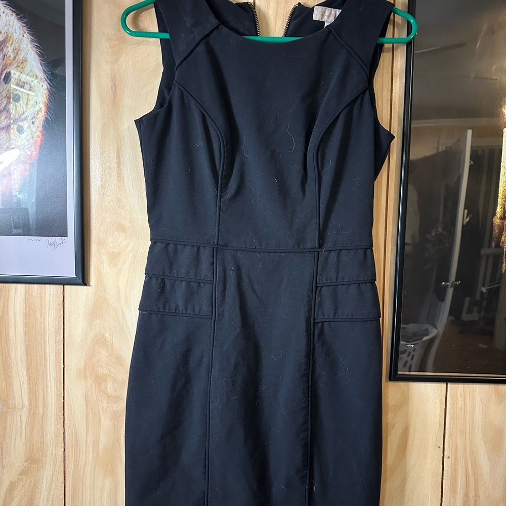 Elegant Black Sleeveless Dress